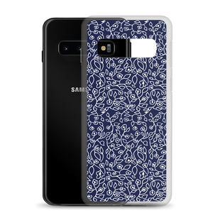 White Small Flowers | Samsung Case