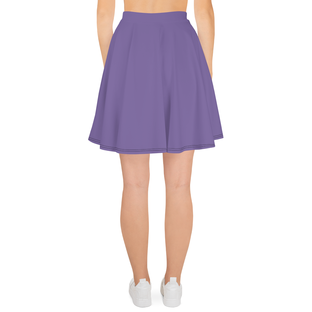 Purple Small Flowers | Skater Skirt