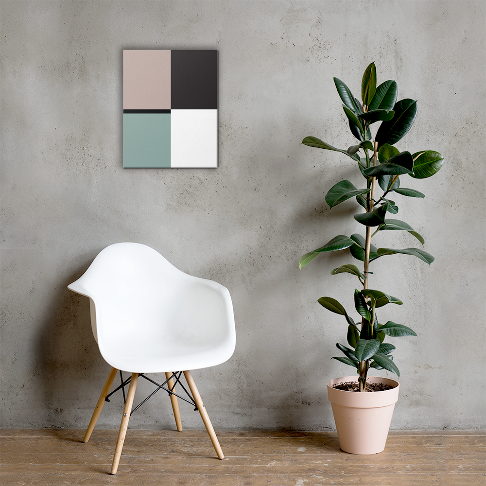Pastel Square | Canvas