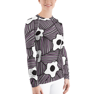 Pink Ornament | Women's Rash Guard