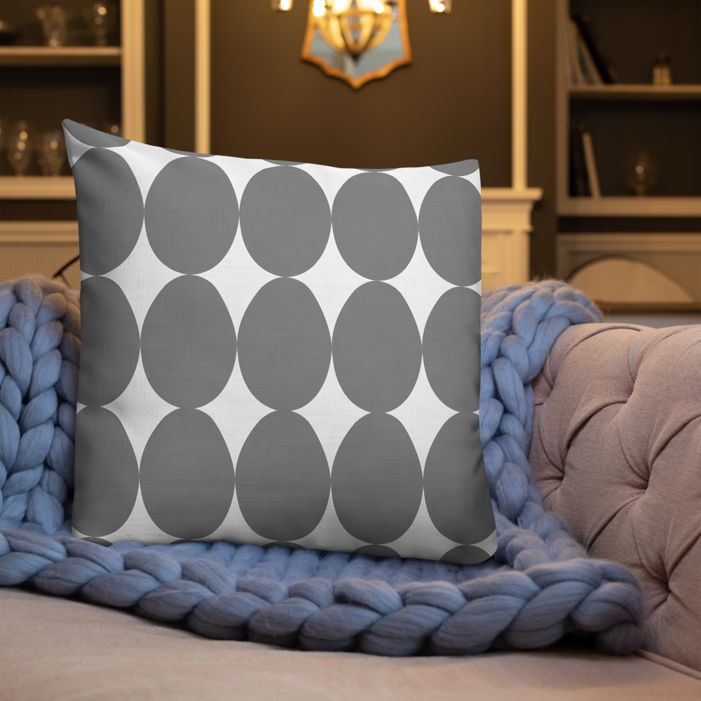 Easter Pattern Gray | Pillow