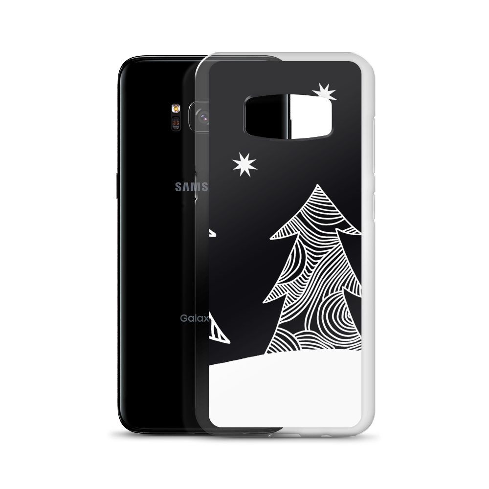 Stars and Trees Black | Samsung Case