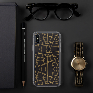 Golden Ornament Lines | iPhone Case
