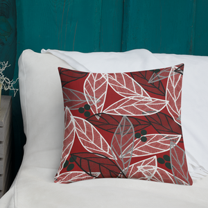 Christmas Leaves | Pillow