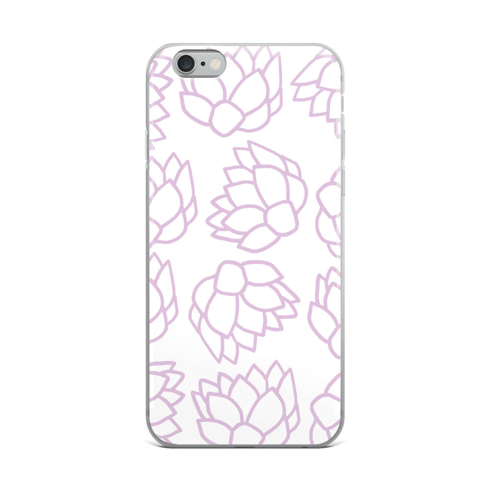 Pink Pastel Flowers | iPhone Case