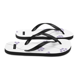 Purple Small Flowers | Flip-Flops