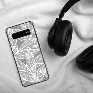 Messy White Leaves | Samsung Case