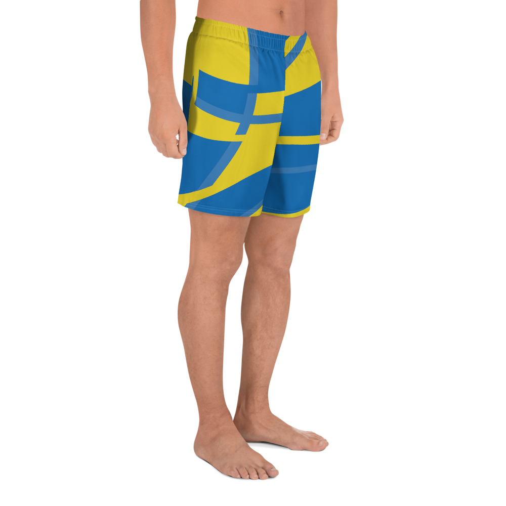 Sweden | Men's Athletic Long Shorts