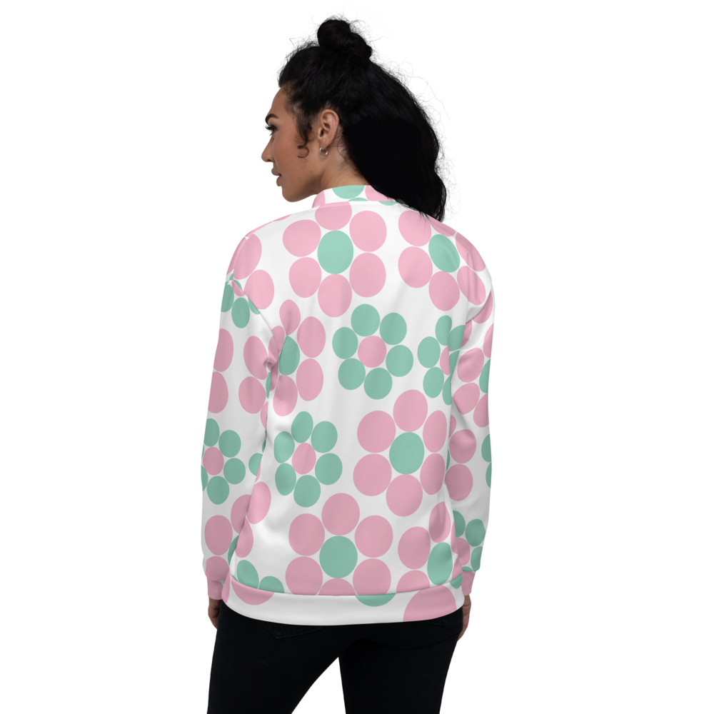 Happy Pastel Flowers | Bomber Jacket