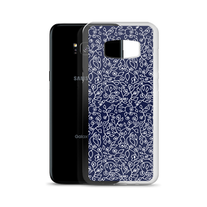 White Small Flowers | Samsung Case