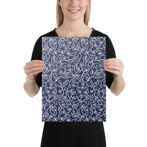 White Small Flowers | Canvas