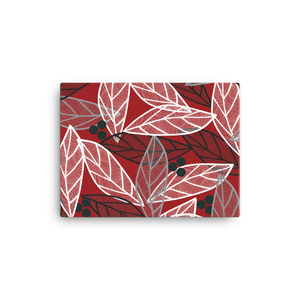 Christmas Leaves | Canvas