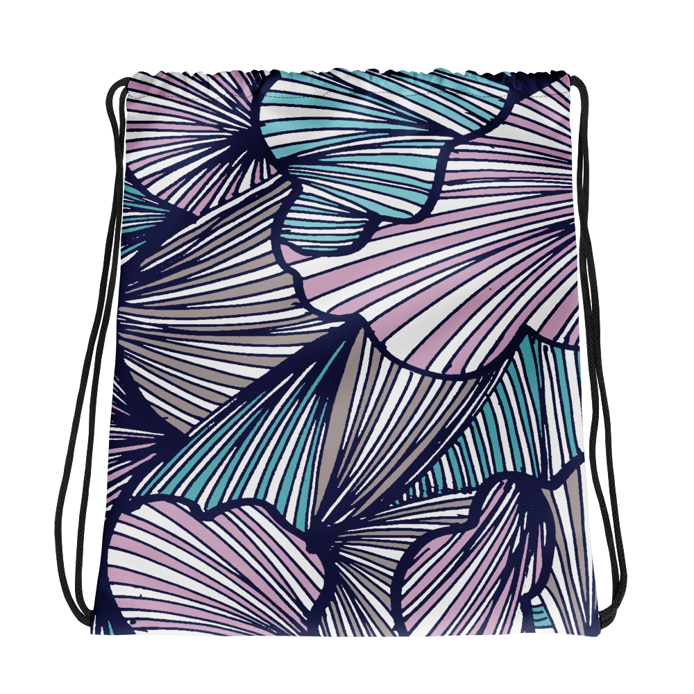 Living Tree Blue | Drawstring Bag