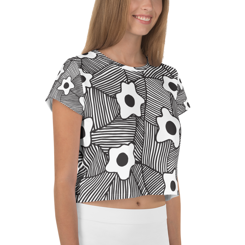 Black Ornament | Crop Tee