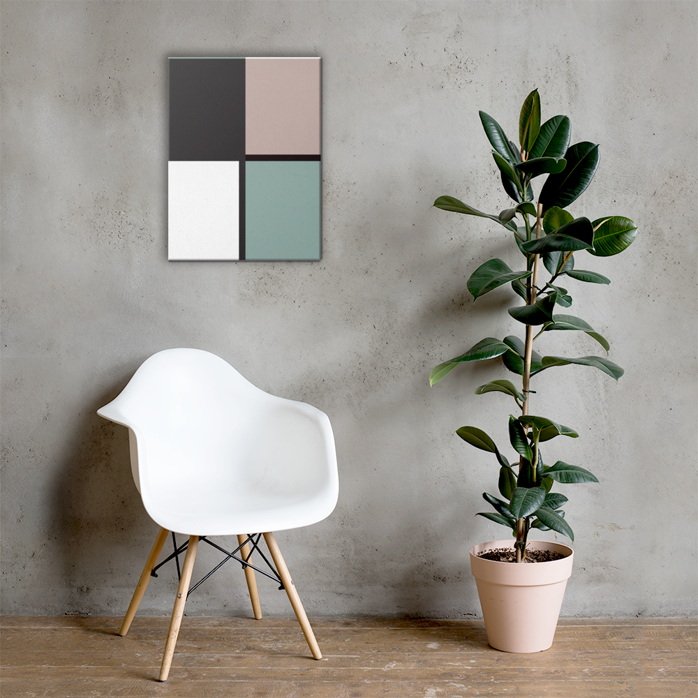 Pastel Square | Canvas
