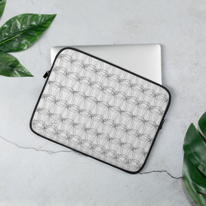 Ornament Graphic Flowers | Laptop Sleeve