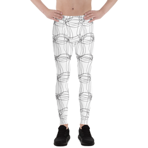 Ornament Graphic Flowers | Men's Leggings
