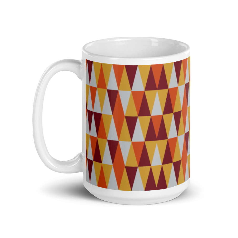 Autumn Triangles | Mug