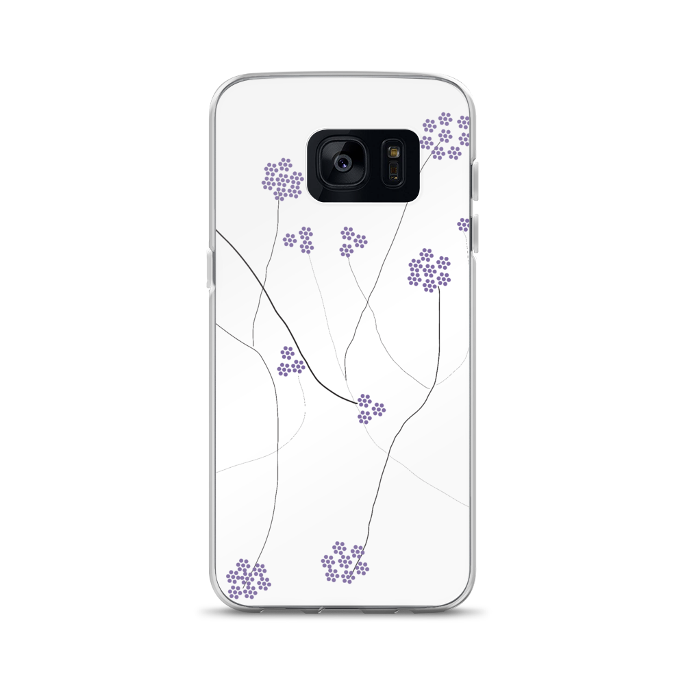 Purple Small Flowers | Samsung Case