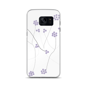Purple Small Flowers | Samsung Case
