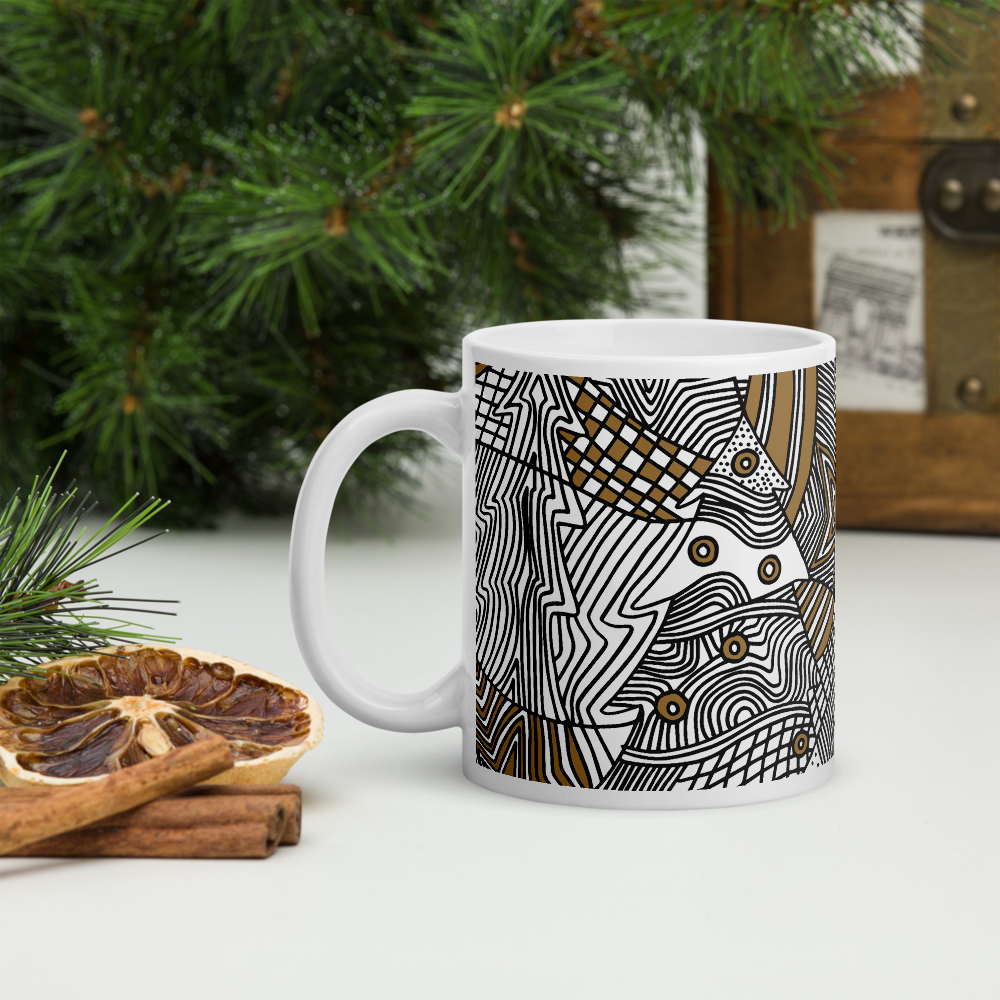 Christmas Graphic Ornament | Mug