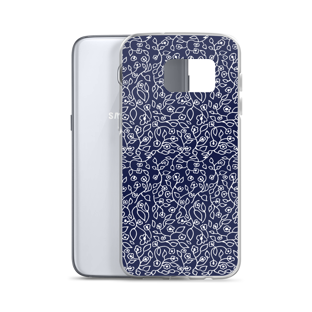 White Small Flowers | Samsung Case