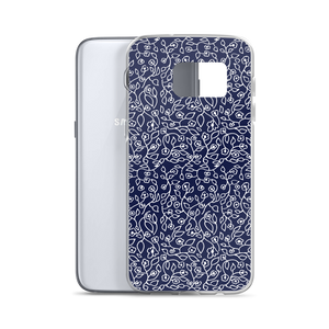 White Small Flowers | Samsung Case