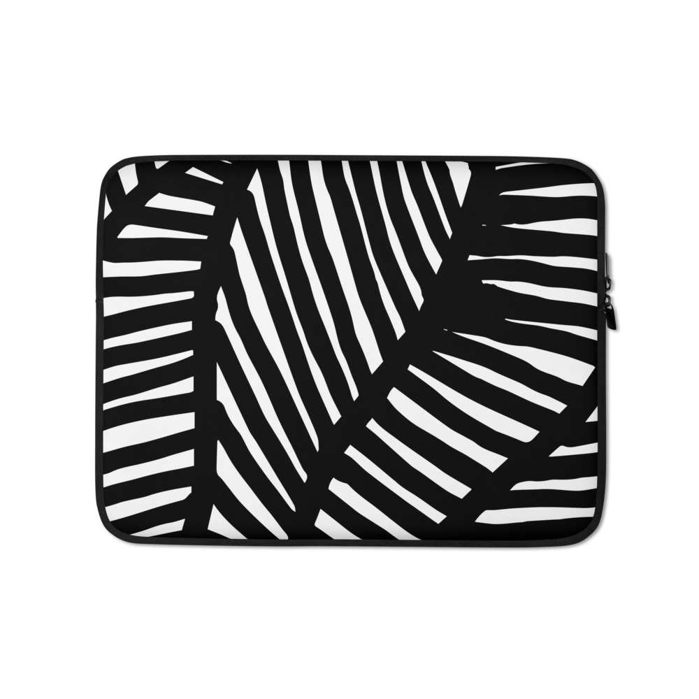 Black and White Ornament | Laptop Sleeve