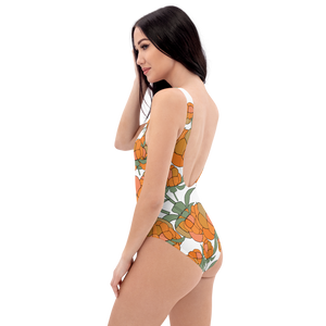 Lakka Ornament Black | One-Piece Swimsuit