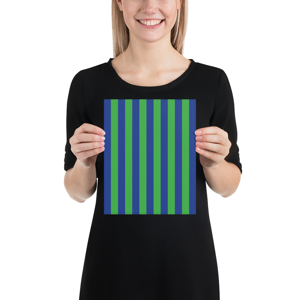Green and Blue | Poster