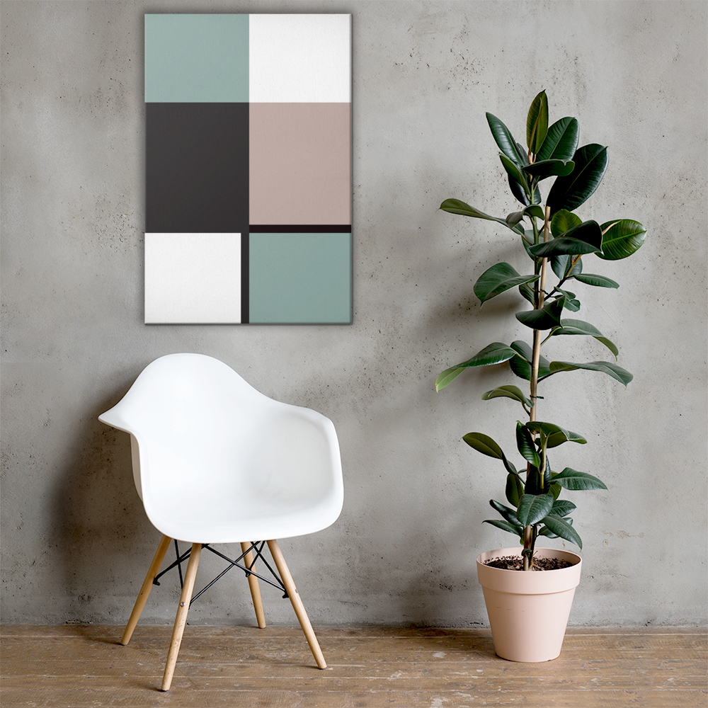 Pastel Square | Canvas