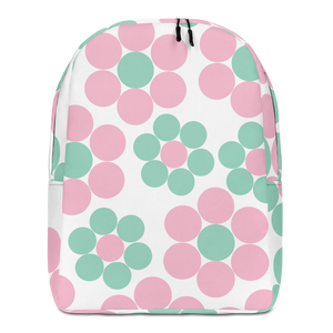 Happy Pastel Flowers | Minimalist Backpack
