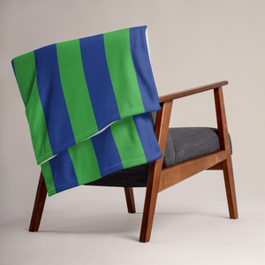 Green and Blue | Throw Blanket