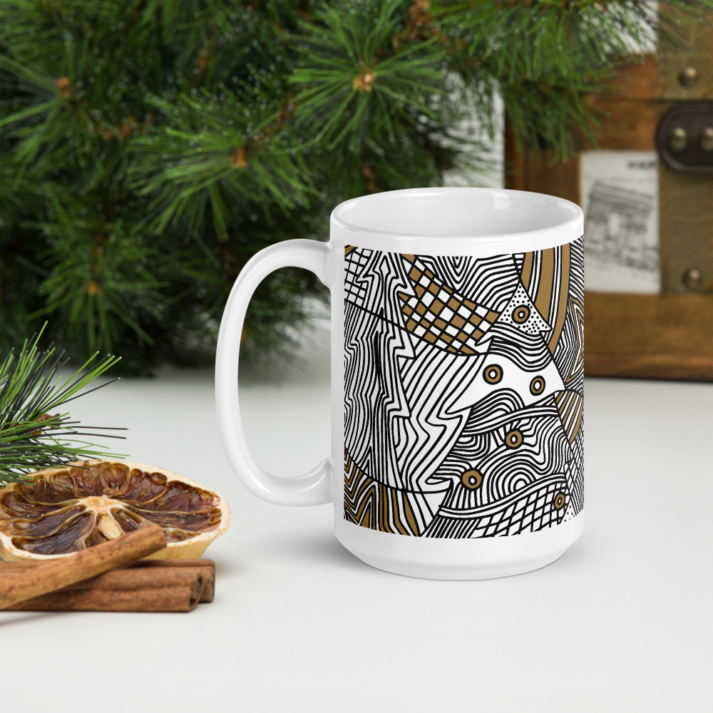 Christmas Graphic Ornament | Mug