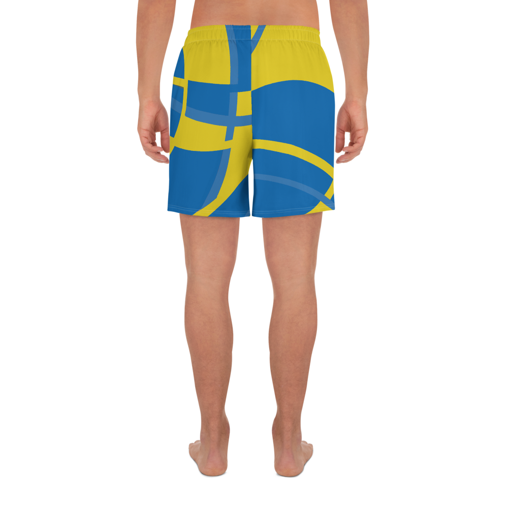 Sweden | Men's Athletic Long Shorts