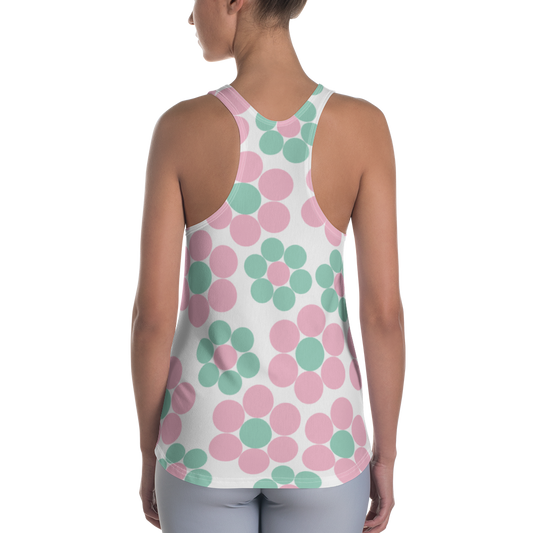 Happy Pastel Flowers | Women's Racerback Tank