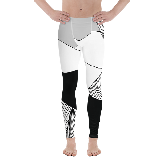 Black and White Day | Men's Leggings