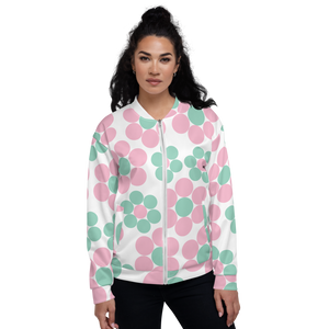 Happy Pastel Flowers | Bomber Jacket