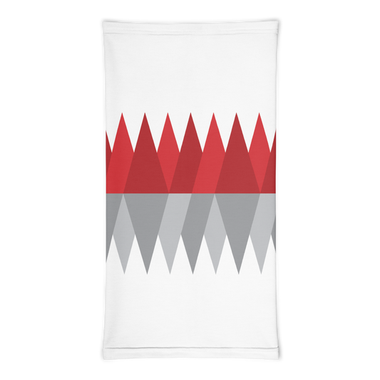 Red Gray Christmas | Neck Gaiter