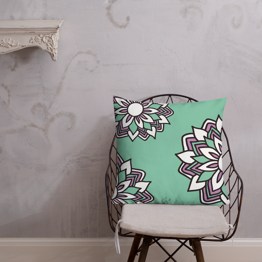 Smiling Flowers | Pillow
