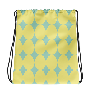 Easter Pattern Yellow | Drawstring Bag