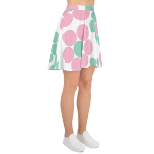 Happy Pastel Flowers | Skater Skirt
