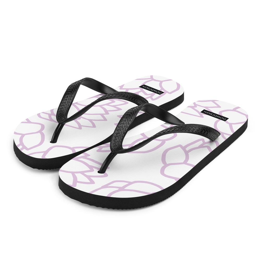 Pink Pastel Flowers | Flip-Flops