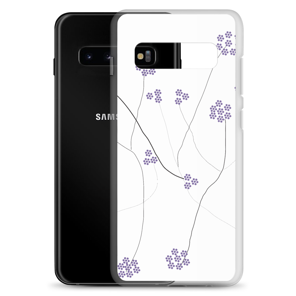 Purple Small Flowers | Samsung Case