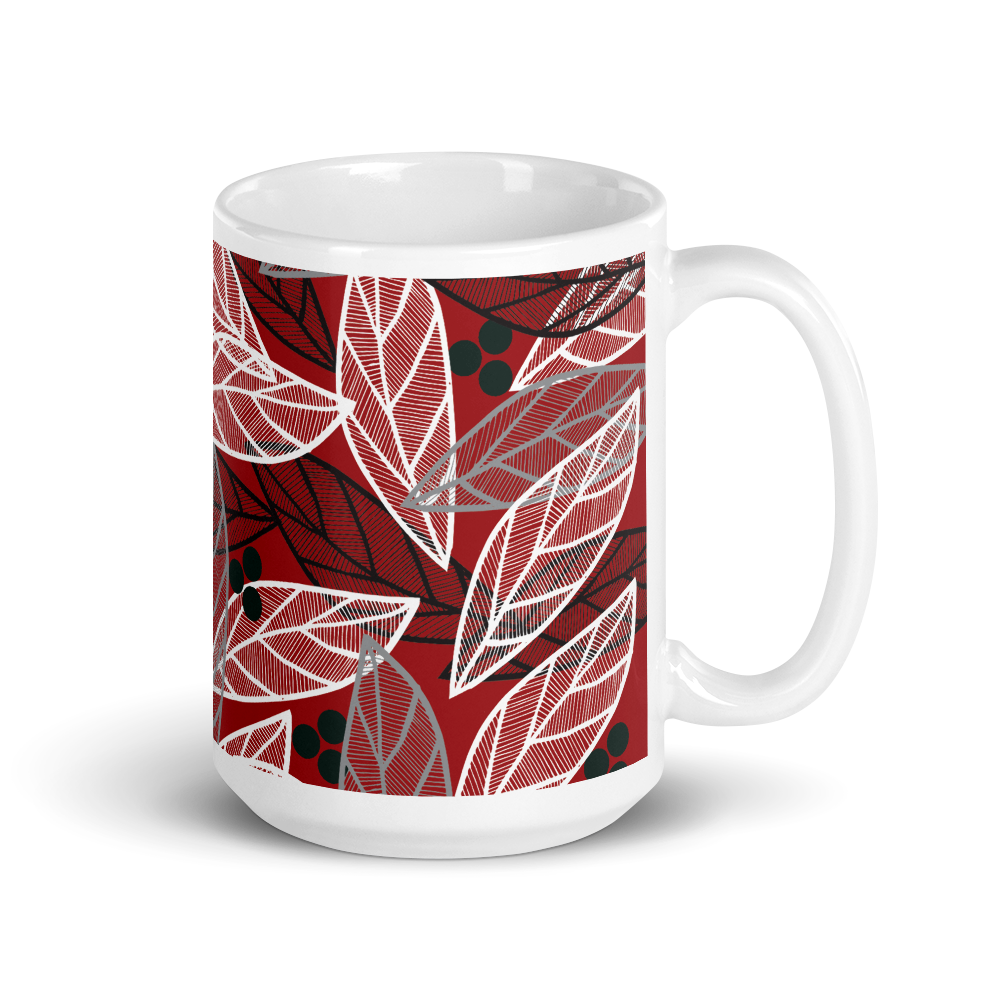 Christmas Leaves | Mug