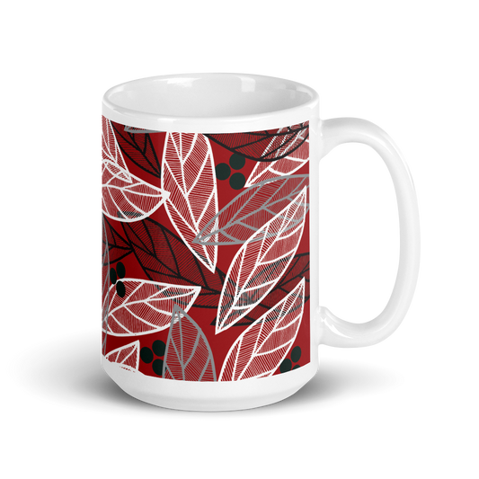 Christmas Leaves | Mug