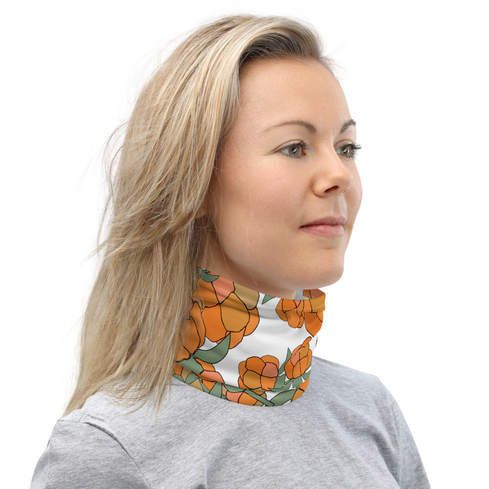 Lakka Ornament Black | Neck Gaiter