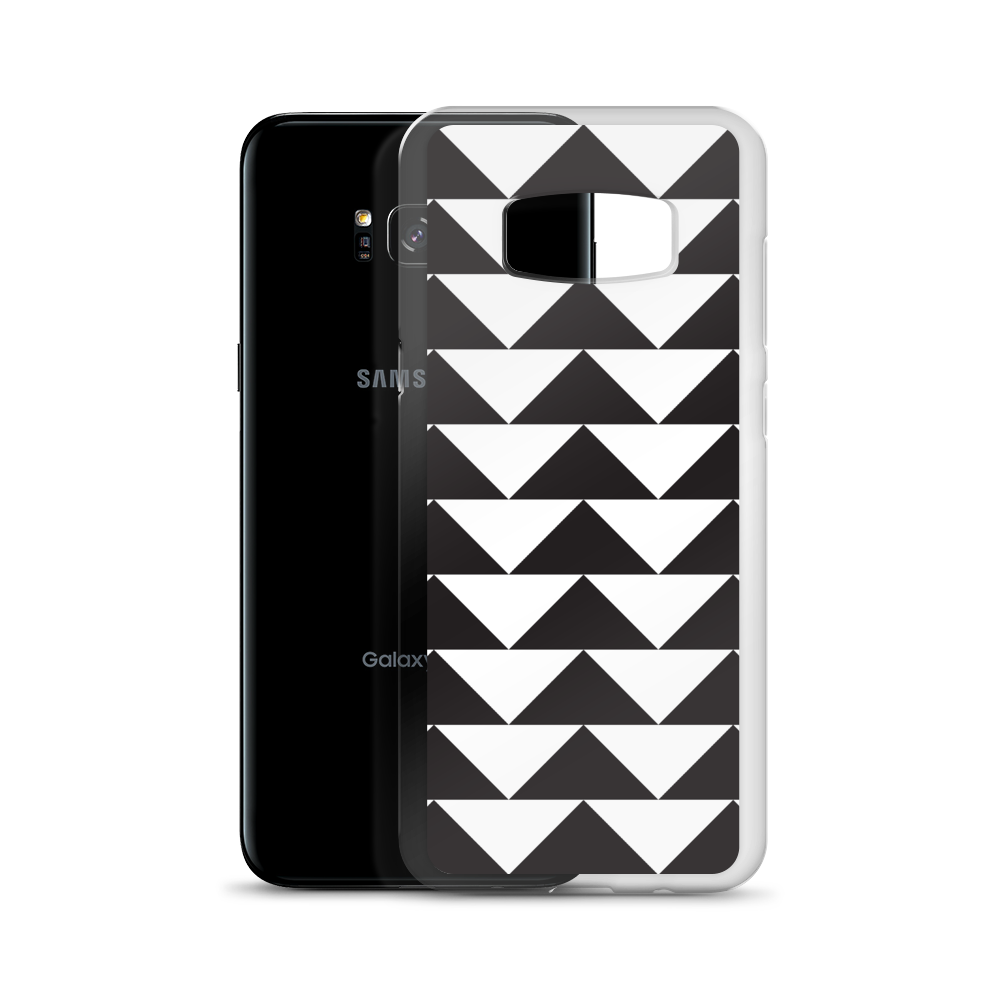 Black and White Triangles | Samsung Case