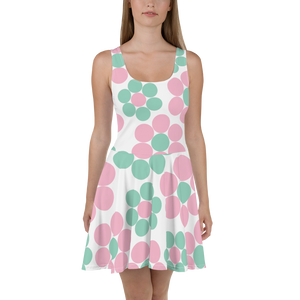 Happy Pastel Flowers | Skater Dress
