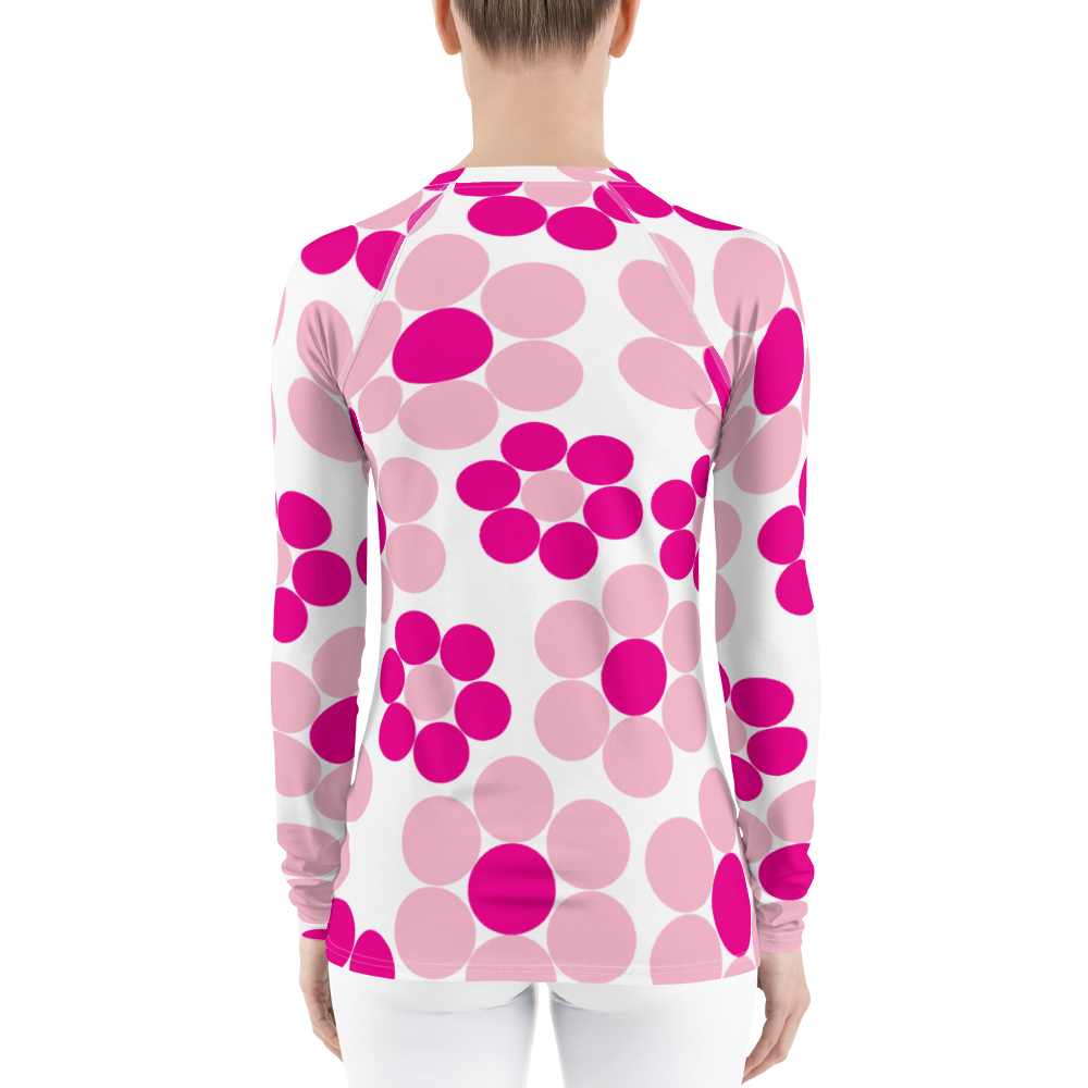 Happy Flowers Ornament | Women's Rash Guard